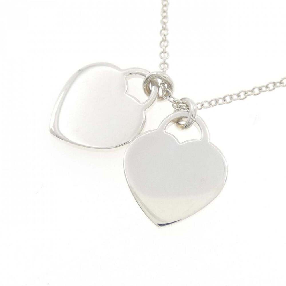 TIFFANY Silver Heart Necklace - Picture 4 of 6